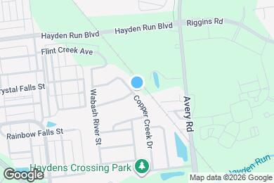 Map image of the property - 5266 Copper Creek Dr