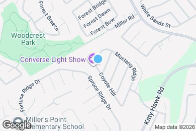 Map image of the property - 10743 Mustang Ridge