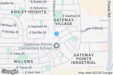Map image of the property - 1956 S Falcon Dr