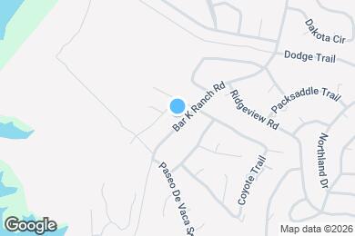 Map image of the property - 7302 Bar K Ranch Rd