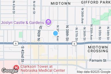 Map image of the property - 124 N 38th Ave