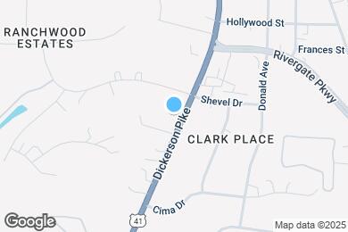 Map image of the property - 709 S Dickerson Rd