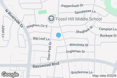 Map image of the property - 3913 Big Leaf Ln