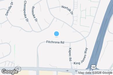 Map image of the property - Jamestown Quarry Apartments