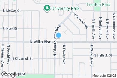 Map image of the property - 3933 N Willis Blvd