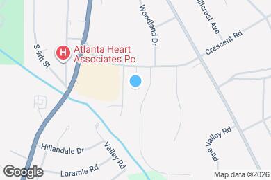 Map image of the property - 821 Crescent Way