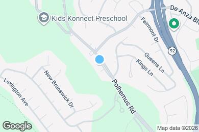 Map image of the property - Hillside Garden in San Mateo