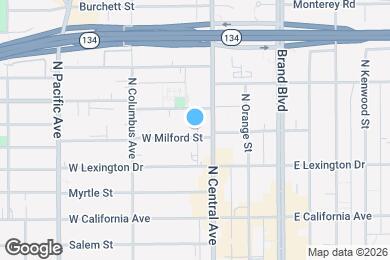 Map image of the property - 317 Milford St