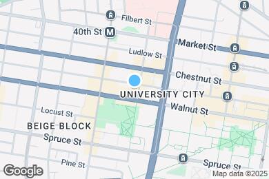 Map image of the property - University City Associates