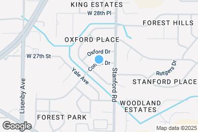 Map image of the property - 1011 Cornell Dr