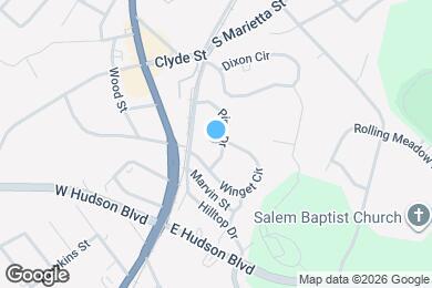 Map image of the property - 2041 Pine Dr