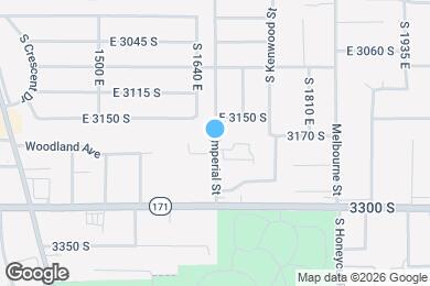 Map image of the property - 3182 S Imperial St