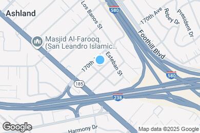 Map image of the property - 1519 171st Ave