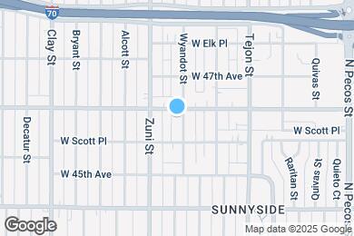 Map image of the property - 4591 Wyandot St