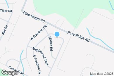Map image of the property - 4031 E Freedom Cir