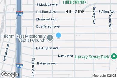 Map image of the property - 1017 E Baltimore Ave