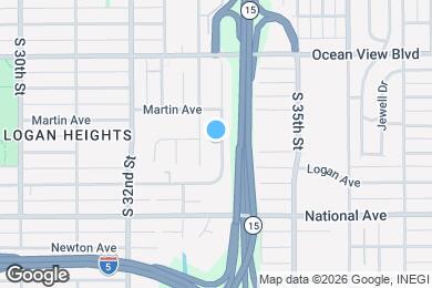 Map image of the property - 804 S Gregory St