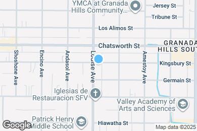Map image of the property - 10636 Louise Ave