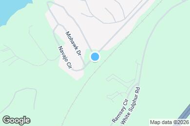 Map image of the property - 2905 Navajo Cir