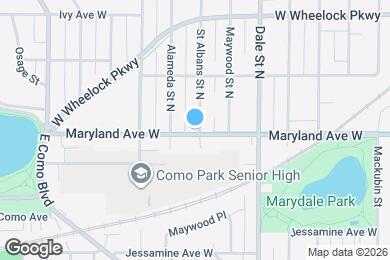 Map image of the property - 683 Maryland Ave W