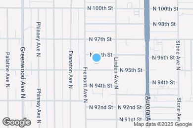 Map image of the property - 718 N 95th St