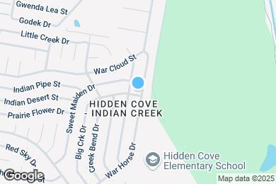 Map image of the property - 4831 War Horse Dr