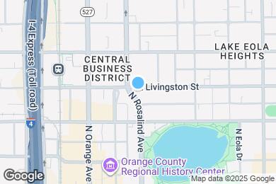 Map image of the property - Radius Orlando Apartments