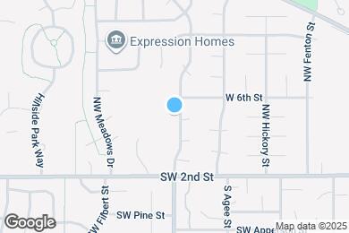 Map image of the property - 503 NW Cypress St