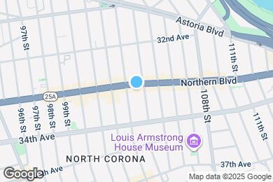 Map image of the property - Modern 1-Bedroom with Balcony in Prime Nor...