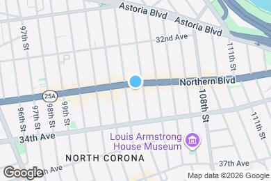 Map image of the property - Top-Floor 1-Bedroom with Private Balcony & Manhattan Skyline Views!