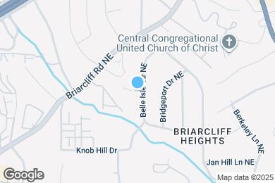 Map image of the property - 1704 Belle Isle Cir NE