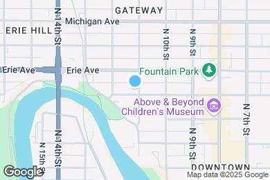 Map image of the property - 1102 Ontario Ave