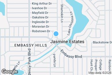 Map image of the property - 9401 Glen Moor Ln