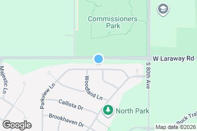 Map image of the property - 8172 Parkview Ln