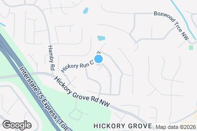 Map image of the property - 1901 Shadbark Ct