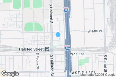Map image of the property - 1460 S Emerald St