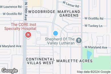 Map image of the property - Cornell Apartments