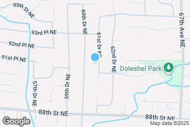 Map image of the property - 9124 61st Dr NE