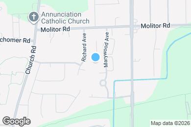 Map image of the property - 1252 Marywood Ct