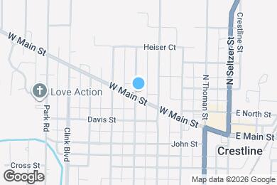 Map image of the property - 423 W Main St