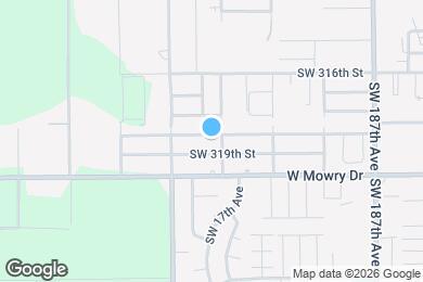 Map image of the property - 19022 SW 318th Terrace