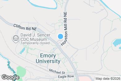Map image of the property - 813 Clifton Heights Ln NE