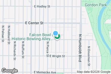Map image of the property - 2609 N Fratney St