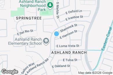 Map image of the property - 1334 E Harrison St