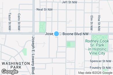 Map image of the property - The Simpson West