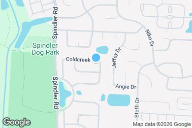 Map image of the property - 5763 Coldcreek Dr