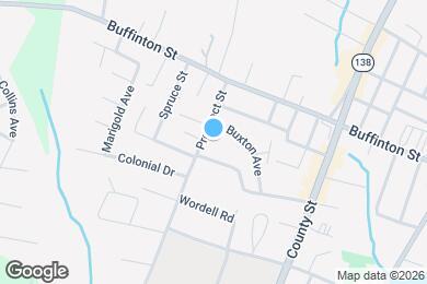 Map image of the property - 1042 Prospect St