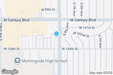 Map image of the property - 10211 Crenshaw Blvd