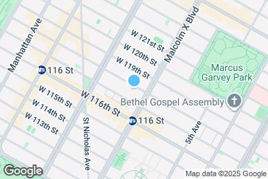 Map image of the property - 112 W 118th St