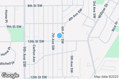 Map image of the property - 604 10th St SW